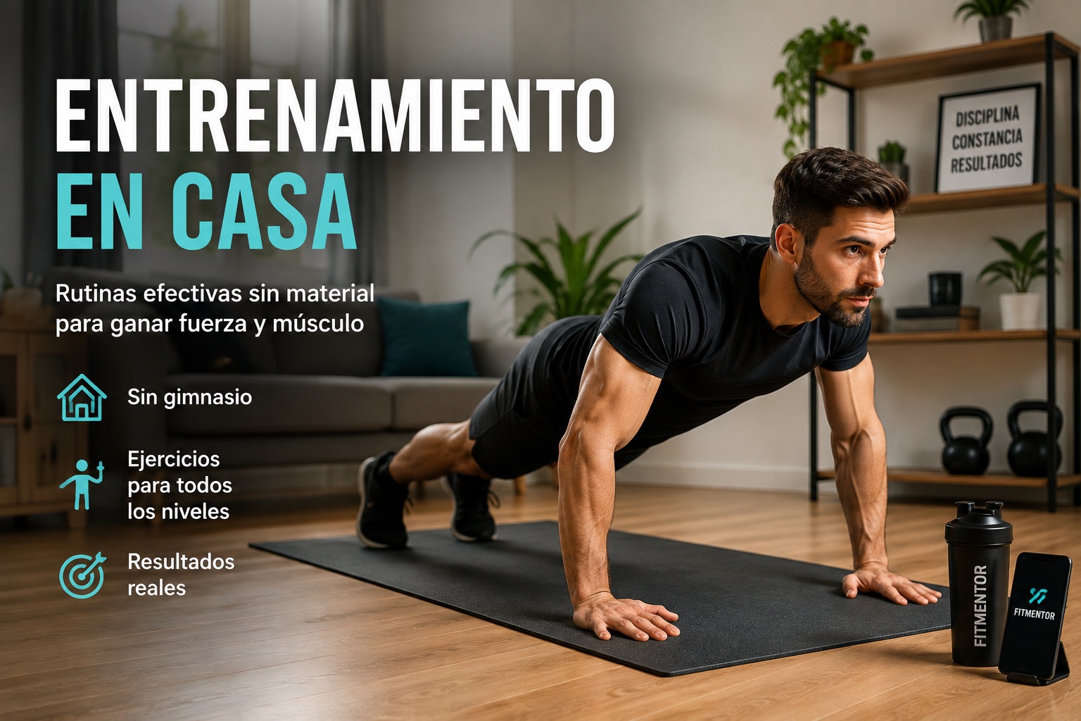 Los mejores ejercicios con mancuernas para entrenar en casa: guía completa