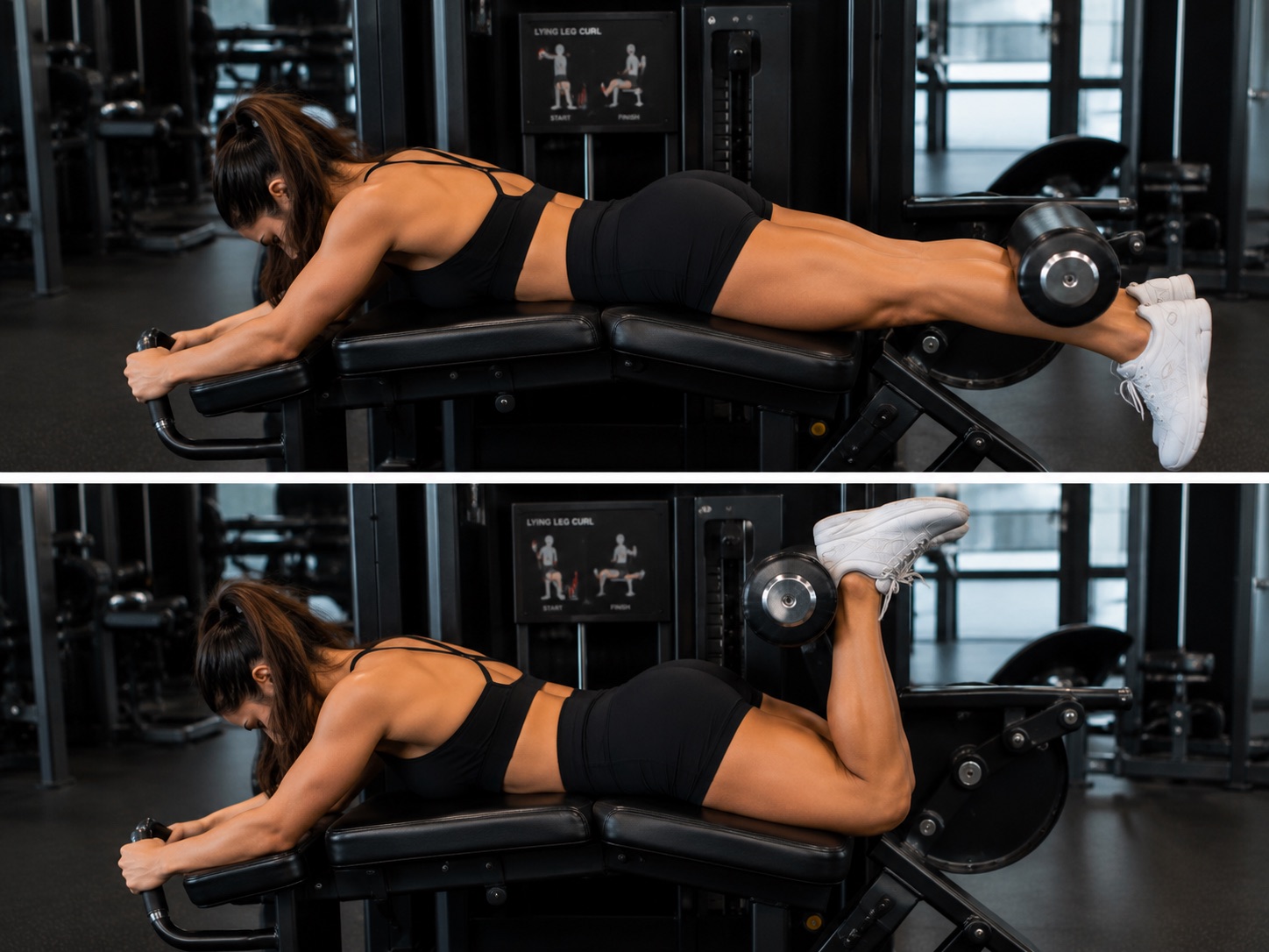Curl femoral tumbado 