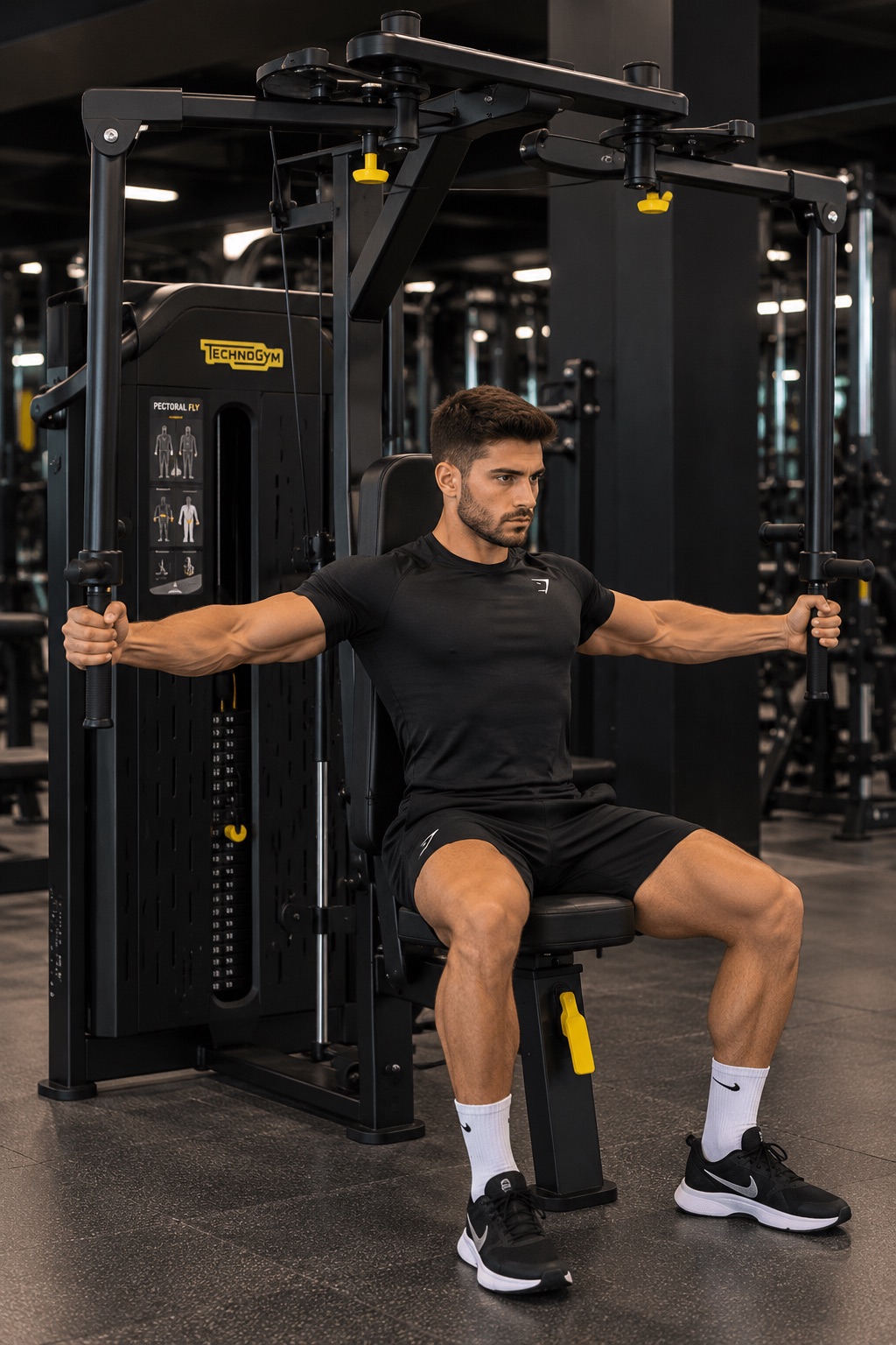Aperturas en máquina (Technogym)