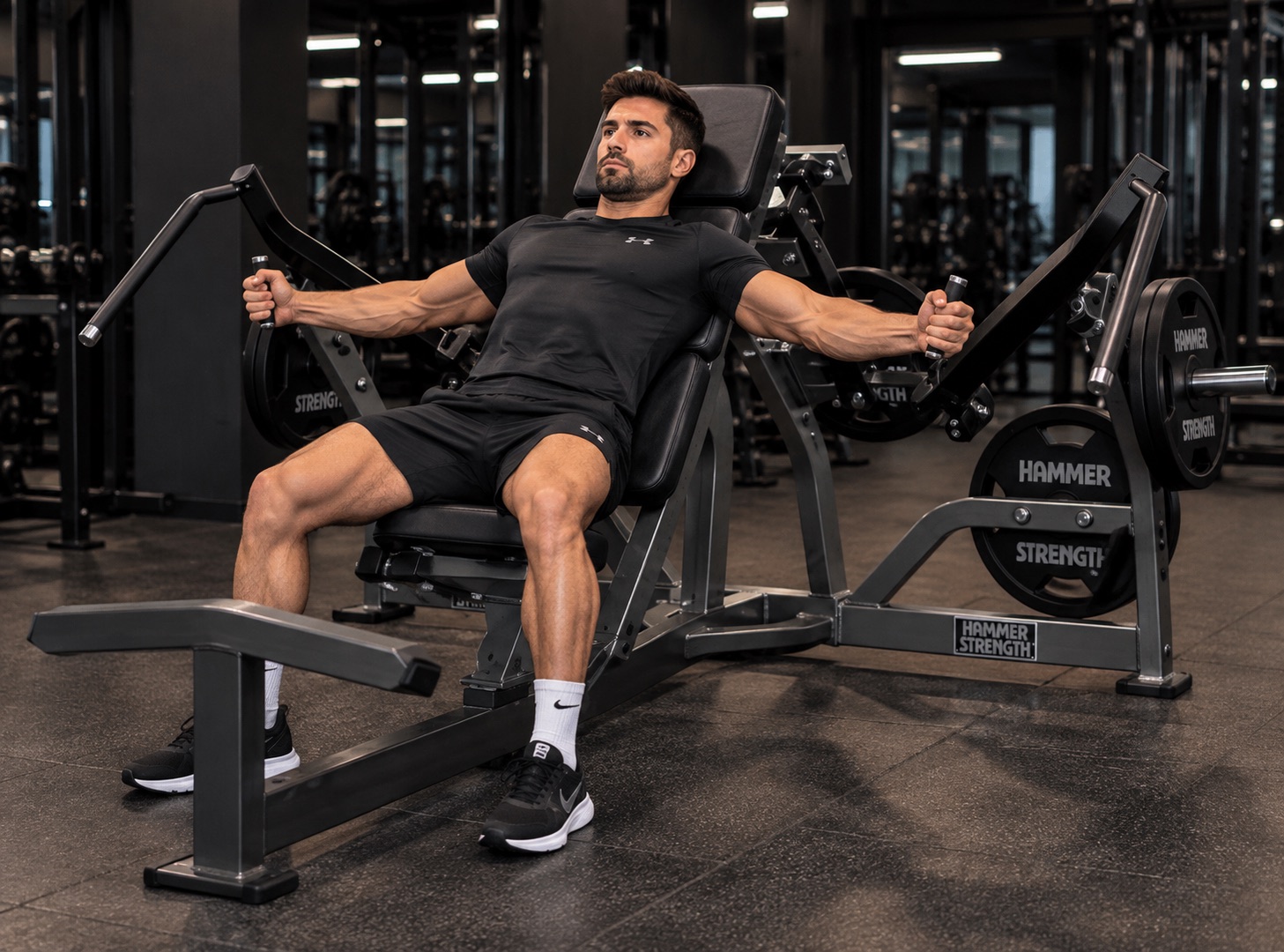 Aperturas en maquina (hammer strength)